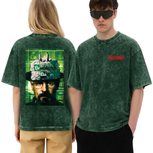 acid wash drop shoulder t shirt (never too late)