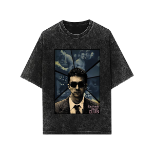 acid wash drop shoulder t shirt (breaking bad)